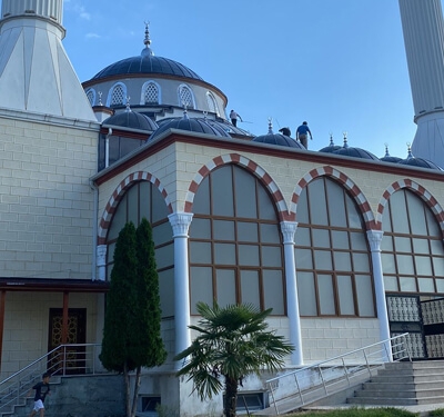 Büyükçekmece Cami Kubbe Kaplama, Bakır ve Kurşun Restorasyon Uygulamaları